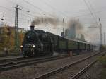 Die Bayerische S3/6 am 17.10.2010 mit einem Sonderzug bei der Durchfahrt am Heimeranplatz.