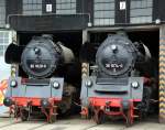 35 1028-6 und die 351074-0 war bei den 3. Geraer Eisenbahnfrühling in Gera zusehen. Foto 03.05.2014 