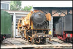 Eisenbahnmuseum Heilbronn am 8.7.2006: Die in Nürnberg seinerzeit ausgebrannte 23105!