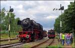 23 076 beim Umsetzen im Bahnhof Simpelveld 12.7.2009