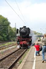 Bei den Mrklin-Tagen 2009 wurden Fhrerstandsmitfahren mit der 23 042 angeboten.