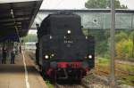 Beidseitig gesichert: 23 042 auf Rckwrtsfahrt whrend den Mrklin Tagen in Gppingen am 19.09.09 .