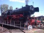 Baureihe 23 042 war bei den Eisenbahntagen im Museum Kranichstein auf der Drehscheibe am 05.05.2005.