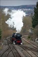 23 042 beim Strzen in Gerolstein.