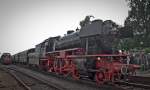 Abfahrbereit - 23 076 mit Pendelzug im Bahnhof Beekbergen vor der Abfahrt nach Apeldoorn (03.09.2011)