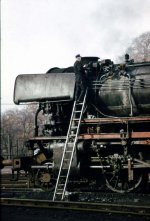 023 102 am 31.10.1972 im Bw Saarbrcken Hbf	  