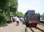 Ein Nachschuss von der 23 076 der VSM steht in Simpelveld(NL).