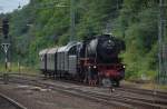 23 042 auf einer Pendelfahrt zum Viadukt. 01.07.2011, Altenbeken