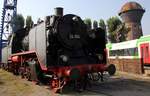 24 004 im Bw Gera zu den Geraer Eisenbahnwelten e.V.