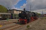 38 2267 bei Führerstandsmitfahrten während der Museumstage im Eisenbahnmuseum Bochum-Dahlhausen (21.04.2024)