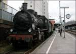 P8 2455 POSEN steht am 06.03.2008 mit dem  Zug der Erinnerung  auf Gleis 1 in Siegen.