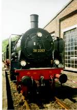 382267 mit Sonderzug im Eisenbahnmuseum Bochum-Dahlhausen