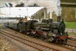 38 2455 (P8) mit Preussenzug 37895 von Trier Hbf nach Gerolstein.