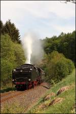 38 2267 rollt die Steigung hinab nach Brgge(Westf).