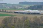 38 1301 mit ihrem Dampfsonderzug von Passau nach Dresden zum 6.Dresdner Dampfloktreffen.