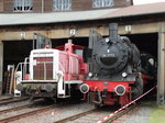 360 775-1 und 38 1772 am 05.06.16 beim Lokschuppenfest in Hanau