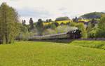 41 1144-9 fuhr am 13.05.17 mit dem letzten Elstertal Express (im Jahr 2017) von Gera nach Cheb.