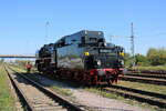 IGE Werrabahn-Eisenach 41 1144-9 am 16.09.2023 bei Führerstandsmitfahrten zum Tag der offenen Tür bei der Erfurter Bahn  111 Jahre Erfurter Bahn  in Erfurt Ost.