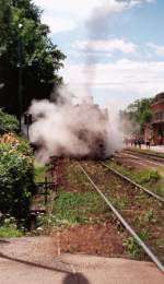 041 018 im Bahnhof Utting im Juni 02