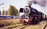 41 1231 im Traditionsbahnbetriebswerk Stafurt 2002