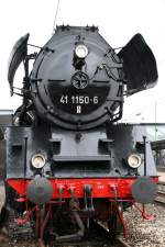 41 1150-6 zu Besuch beim Gppinger Modellbahntreff am 20.09.2009