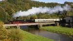 41 1144 mit Sonderzug in Elsterberg