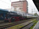 41 1144-9 steht am 25.09.10 mit dem Elstertal Express im Bahnhof Cheb.