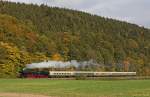 41 1144 near Schwallungen on the 8th of October in 2010 - Plandampf organised by Team LoRie