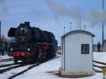 41 1231-4 zusehen am 23.03.13 beim Bw Fest in Stafurt.