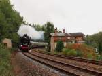 Am 21.09.13 fuhr der Elstertal-Express mit 41 1144 wieder von Gera nach Cheb und zurck.