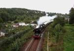 Am 21.09.13 fuhr der Elstertal-Express mit 41 1144 wieder von Gera nach Cheb und zurck.