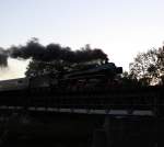 Am 28.09.13 fuhr der Elstertal-Express mit 41 1144 wieder von Gera nach Cheb und zurck.