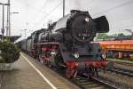 41 1150-6 an der Spitze eines Museumszuges des Bayerischen Eisenbahnmuseums (BEM) am 29.05.2014 im Bahnhof Ansbach.