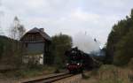 41 1144-9 mit dem Sormitztal-Express zu sehen am 05.10.14 in Lemnitzhammer.