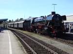 Die 41 018 der DG beim Eisenbahnbrckenfest am 8.