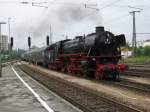 Die 41018 bei der Einfahrt in den Bahnhof Mnchen Ost.