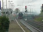 Samstag,11.Oktober 2008,41 360 der DTO Dampftradition Oberhausen e.V.mit Sonderzug ,-Von der Steinkohle zur Braunkohle-,beim Umsetzen im Bahnhof Oberhausen Hbf.