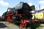 Zu Gast im Bahnpark Augsburg beim  Rail and Road Klassik  am 26.7.09 war die BR 41 018.