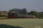 41 360 am 11.06.2011 mit einer Dampfsonderfahrt von Goslar nach Diepholz in Othfresen.