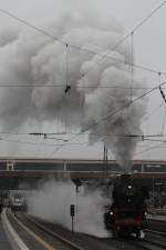 DTO 41 306 am 6.12.13 mit einem Sonderzug in Düsseldorf Hbf.