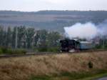 Dampflok der Baureihe 44 auf dem Weg nach Meiningen.