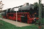 44 606 (043 606-3), Denkmallok am Bonte-Kai in Wilhelmshaven (Foto von Oktober 1995).