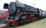 44 0093-3 stand kalt beim XV.Dampflokfest in Meiningen am 05.09.2009