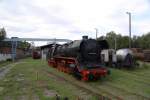 44 2687-0 am 04.09.2010 im ehemaligen BW Falkenberg oberer Bahnhof.