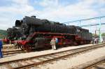 44 1486-8 in Meiningen bei XVIII.Dampfloktagen am 01.09.2012