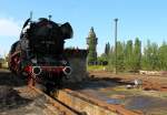 Schlacke, Wasserturm, Auschlackgrube und soweiter, die 41 1486-8 der Eisenbahnfreunde Stafurt e.