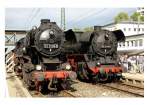 Br 52 8168 und Br 44 2546 in Gppingen.Mrklin-Tage 2011,d.17/9 2011.