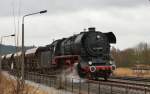 44 2546-9 kurz vor der Abfahrt in Walldorf am 12.04.2013