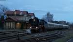 44 1486-8 mit dem DPE 311 (Meiningen-Eisenach) in Immelborn 12.4.13