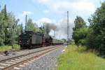 44 546 bei der Ausfahrt in Gunzenhausen am 07.07.2013.